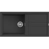 Elleci Lavello cucina antracite 100x51 cm 1 vasca da incasso in Granitek | Elleci Best 480 LGB48059