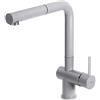Elleci Rubinetto Miscelatore Cucina Elleci Stream Plus Metaltek Nuvola MMKSTP79