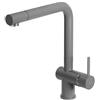 Elleci Rubinetto Miscelatore Cucina Elleci Stream Metaltek Grigio Titanium MMKSTR73