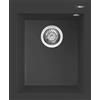 Elleci Lavello Elleci Incasso 1 vasca 41x50 Quadra 100 Granitek Antracite LGQ10059