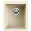Elleci Lavello Elleci Incasso 1 vasca 41x50 Quadra 100 Granitek Bianco Antico LGQ10062