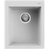 Elleci Lavello Elleci Incasso 1 vasca 41x50 Quadra 100 Granitek Bianco LGQ10068