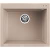 Elleci Lavello Elleci Incasso 1 vasca 57x50 Quadra 105 Granitek Avena LGQ10551