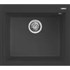 Elleci Lavello Elleci Incasso 1 vasca 57x50 Quadra 105 Granitek Antracite LGQ10559
