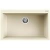 Elleci Lavello Elleci Incasso 1 vasca 79x50 Quadra 130 Granitek Bianco Antico LGQ13062