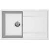 Quareco Lavello bianco da incasso 1 vasca 79x50 cm Jazz QLJ791BI