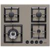Elleci Piani cottura da incasso elleci Plano 60 TCL 4 fuochi Granitek 43 Grigio Tortora PGSP60143WS