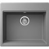 Quareco Lavello cucina grigio 1 vasca in granito base 60 Light QLL060GR