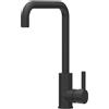 Quareco Rubinetto Miscelatore Cucina Quareco monocomando canna alta girevole Nero QMTC01NE