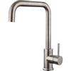 Quareco Rubinetto Miscelatore Cucina Quareco monocomando canna alta girevole Inox QMSC05IN