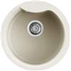 Elleci Lavello Tondo Elleci da incasso Ego ROUND Granitek Bianco Antico LGEROU62