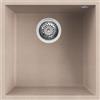 Elleci Lavello Elleci Incasso 1 vasca 44x44 Quadra 102 Sottotop Granitek Avena LGQ10251BSO