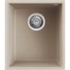 Elleci Lavello Elleci Incasso 1 vasca 38x44 Quadra 100 Sottotop Keratek Plus Champagne LKQ10095BSO