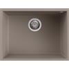 Elleci Lavello Elleci Incasso 1 vasca 58x44 Quadra 110 Sottotop Keratek Dove LKQ11089BSO