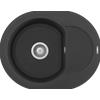 Elleci Lavello Tondo Elleci da incasso Easy ROUND 600 Granitek Antracite LGYR6059