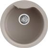 Elleci Lavello Tondo Elleci da incasso Ego ROUND Granitek Grigio Tortora LGEROU43