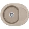 Elleci Lavello Tondo Elleci da incasso Easy ROUND 600 Granitek Avena LGYR6051
