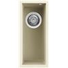 Elleci Lavello Incasso 1 vasca 20x44 cm Sottotop Granitek Bianco Antico | Elleci Quadra 50 LGQ05062BSO