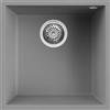 Elleci Lavello Elleci Incasso 1 vasca 44x44 Quadra 102 Sottotop Granitek Grigio Cemento LGQ10248BSO
