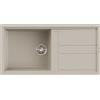 Elleci Best 480 | Lavello da incasso 1 vasca 100x51 cm keratek - LKB48095