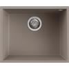 Elleci Lavello Elleci Incasso 1 vasca 54x44 Quadra 105 Sottotop Keratek Plus Dove LKQ10589BSO