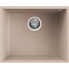 Elleci Lavello Elleci Incasso 1 vasca 54x44 Quadra 105 Sottotop Granitek Avena LGQ10551BSO