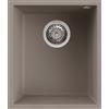 Elleci Lavello Elleci Incasso 1 vasca 38x44 Quadra 100 Sottotop Keratek Plus Dove LKQ10089BSO