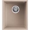 Elleci Lavello Elleci Incasso 1 vasca 38x44 Quadra 100 Sottotop Granitek Avena LGQ10051BSO