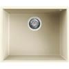 Elleci Lavello 1 vasca 54x44cm bianco in granito sottotop | Elleci Quadra 105 LGQ10562BSO