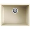 Elleci Lavello granito bianco 1 vasca 58x44 sottotop | Elleci Quadra 110 LGQ11062BSO