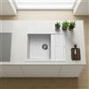 Elleci Lavello Elleci Incasso 1 vasca 65x50 Unico 125 Keratek Bianco LKU12596