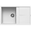 Elleci Lavello Elleci Incasso 1 vasca 79x50 Unico 300 Keratek Plus Bianco White Assoluto LKU30096