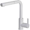 Quareco Rubinetto Miscelatore Cucina Quareco monocomando doccetta estraibile Bianco QMHC02BI