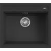 Elleci Lavello 1 vasca 57x51cm Elleci Best 105 Granitek Nero LGB10540