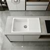 Elleci Lavello Elleci Incasso 1 vasca 86x50 Life 410 Granitek Bianco LG241068