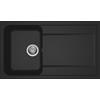 Elleci Lavello 1 vasca 86x50 nero in granitek| Elleci Life 400 LG240040