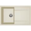 Elleci Lavello Elleci Incasso 1 vasca 79x50 Life 300 Granitek Bianco Antico LG230062