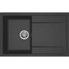 Elleci Lavello Elleci Incasso 1 vasca 79x50 Life 300 Granitek Antracite LG230059