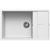 Elleci Lavello Elleci Incasso 1 vasca 78x50 Unico 310 Keratek Plus Bianco White Assoluto LKU31096