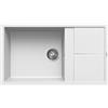 Elleci Lavello Elleci Incasso 1 vasca 86×50 Unico 410 Keratek Plus Bianco White Assoluto LKU41096