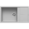 Elleci Lavello Elleci Incasso 1 vasca 86x50 Unico 410 Keratek Plus Grigio Light Grey LKU41097