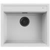 Quareco Lavello bianco 1 vasca 57×51 Granito | Prime 60 QLP060BI