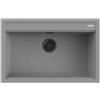 Quareco Lavello incasso 1 vasca 79×51 Prime 80 Granito Grigio QLP080GR
