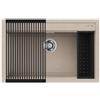 Elleci Lavello Elleci Incasso 1 vasca 79x51 Best 130 Bundle Granitek Avena LGB13051K2