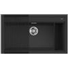 Elleci Lavello cucina 1 vasca 86x51 cm in Granitek Nero con accessori | Elleci Best 360 LGB36040K2