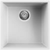 Elleci Lavello 1 vasca 44x44 cm | Elleci Quadra 102 Sottotop Keratek White LKQ10296BSO