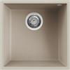 Elleci Lavello Elleci Incasso 1 vasca 44x44 Quadra 102 Sottotop Keratek Plus Champagne LKQ10295BSO