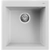 Elleci Lavello Elleci Incasso 1 vasca 47x50 Quadra 102 Granitek Bianco LGQ10268