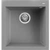Elleci Lavello Elleci Incasso 1 vasca 47x50 Quadra 102 Granitek Grigio Cemento LGQ10248