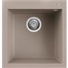 Elleci Lavello Elleci Incasso 1 vasca 47x50 Quadra 102 Granitek Grigio Tortora LGQ10243